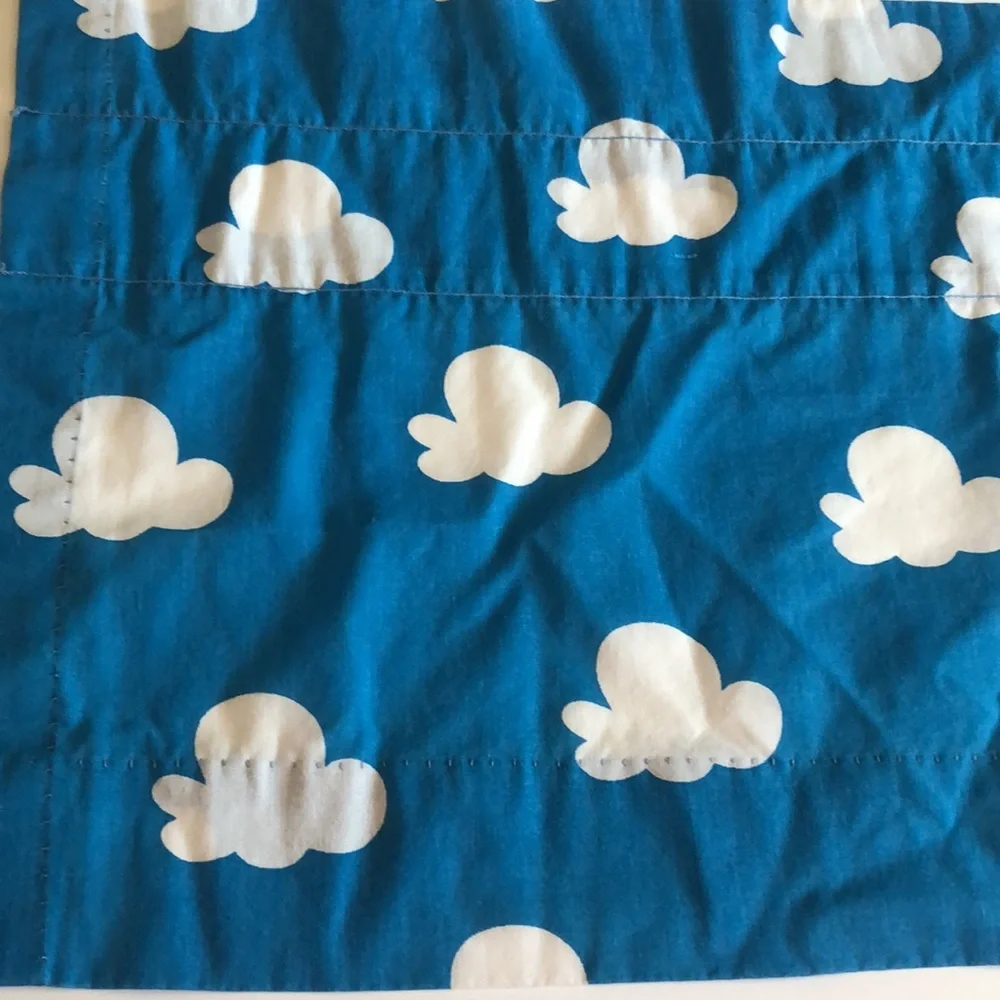 TOY STORY Curtains VTG Andy’s Room Cloud Valances Blue Sky Toy Story Disney